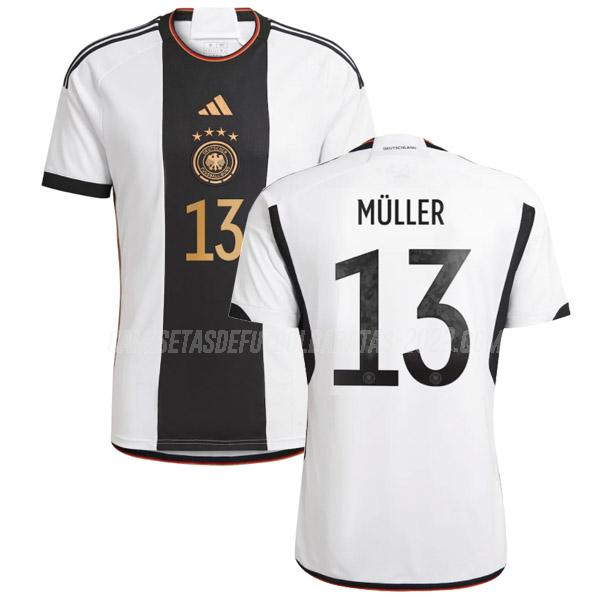 müller camiseta 1ª equipación alemania copa mundial 2022