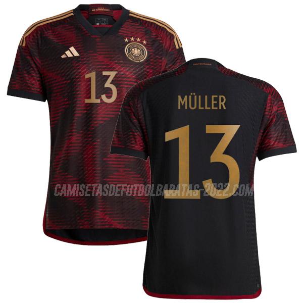 müller camiseta 2ª equipación alemania copa mundial 2022