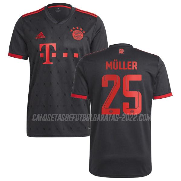 müller camiseta 3ª equipación bayern munich 2022-23