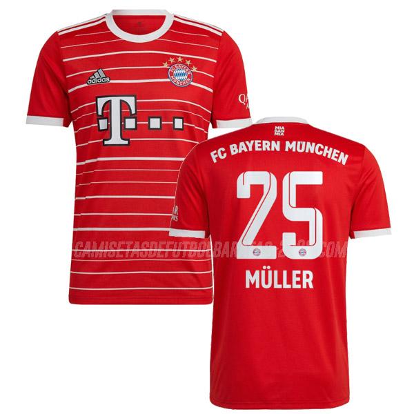 müller camiseta de la 1ª equipación bayern munich 2022-23