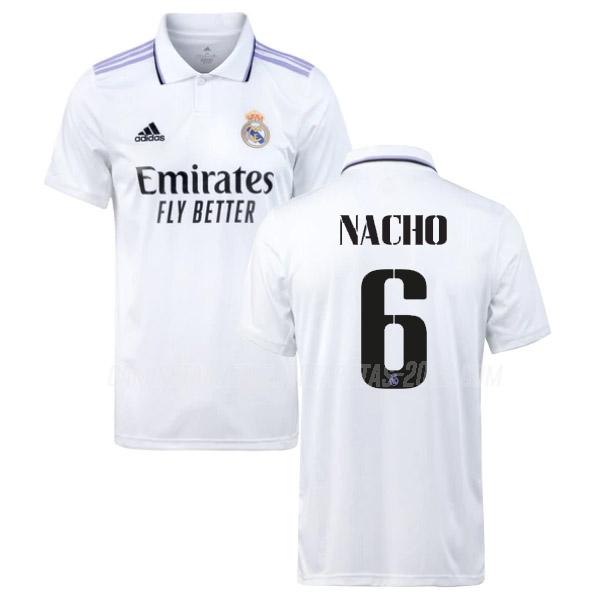 nacho camiseta 1ª equipación real madrid 2022-23