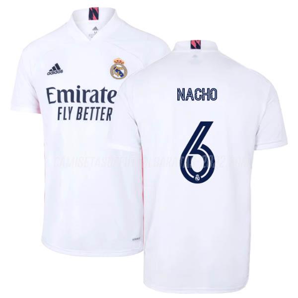 nacho camiseta de la 1ª equipación real madrid 2020-21