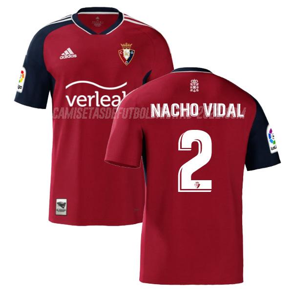 nacho vidal camiseta 1ª equipación osasuna 2022-23