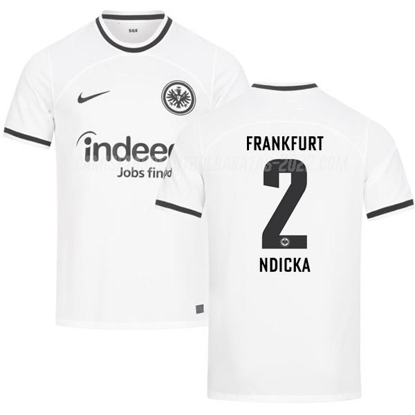ndicka camiseta 1ª equipación eintracht frankfurt 2022-23