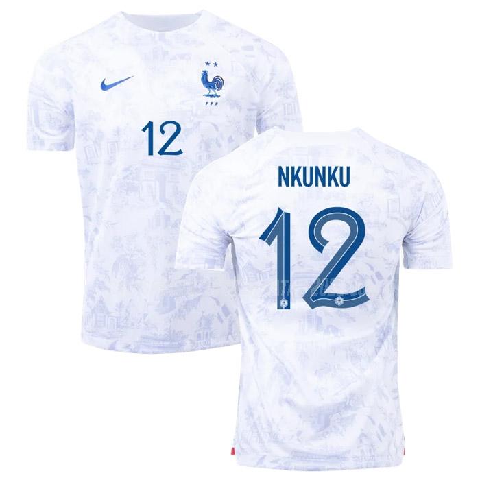 nkunku camiseta 2ª equipación francia copa mundial 2022