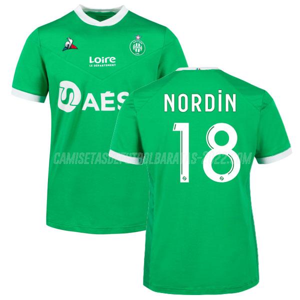 nordin camiseta del 1ª equipación saint-etienne 2020-21