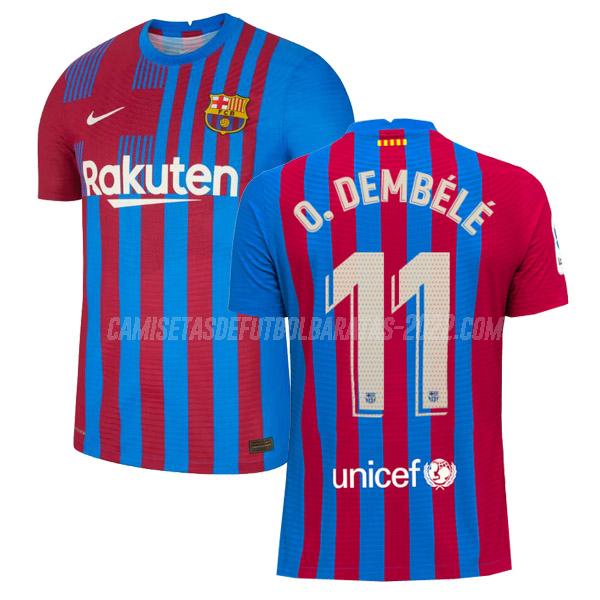 o. dembÉlÉ camiseta 1ª equipación barcelona 2021-22