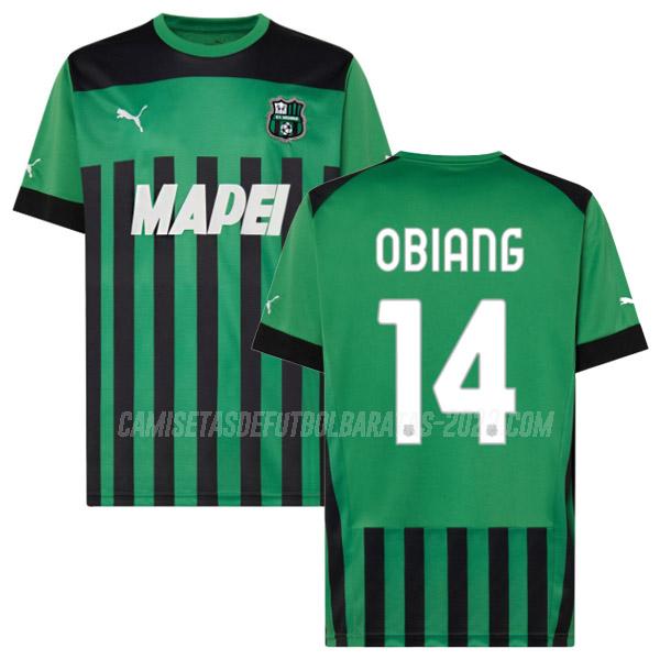 obiang camiseta 1ª equipación sassuolo calcio 2022-23