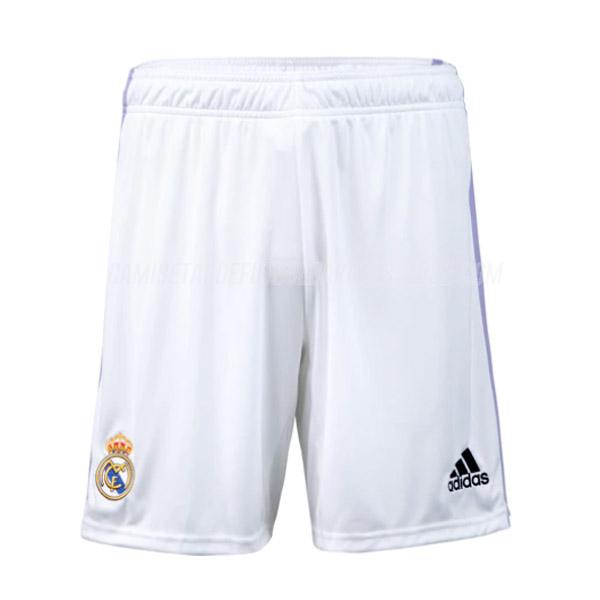 pantalón corto de la 1ª equipación real madrid 2022-23