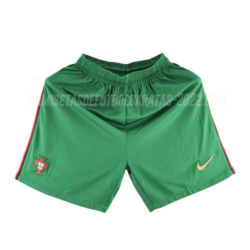 pantalón corto portugal verde 2022