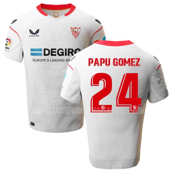papu gomez camiseta 1ª equipación sevilla 2022-23