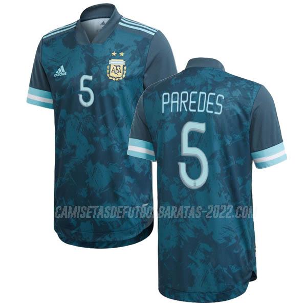 paredes camiseta de la 2ª equipación argentina 2020-2021
