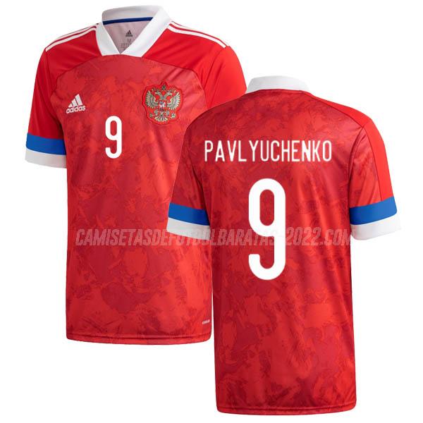 pavlyuchenko camiseta de la 1ª equipación rusia 2020-2021