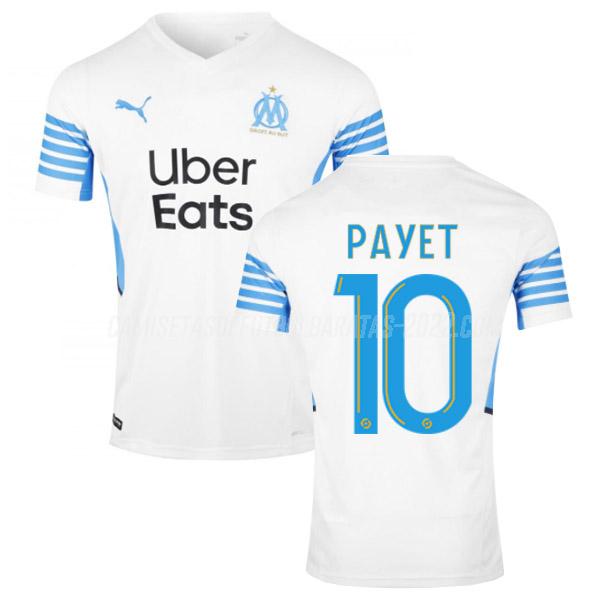 payet camiseta de la 1ª equipación marseille 2021-22