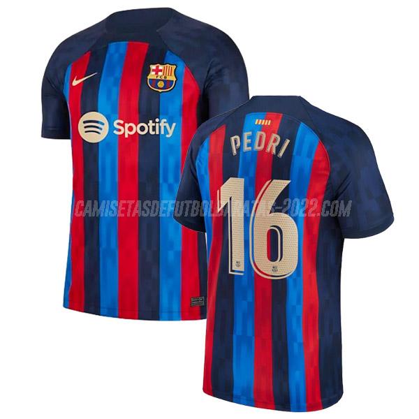 pedri camiseta 1ª equipación fc barcelona 2022-23