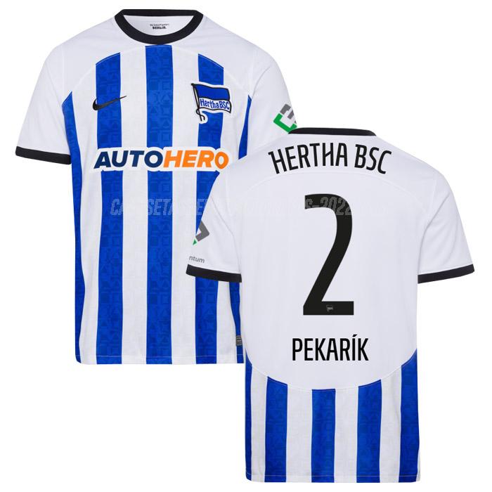 pekarik camiseta 1ª equipación hertha berlin 2022-23