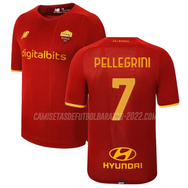 pellegrini camiseta de la 1ª equipación roma 2021-22