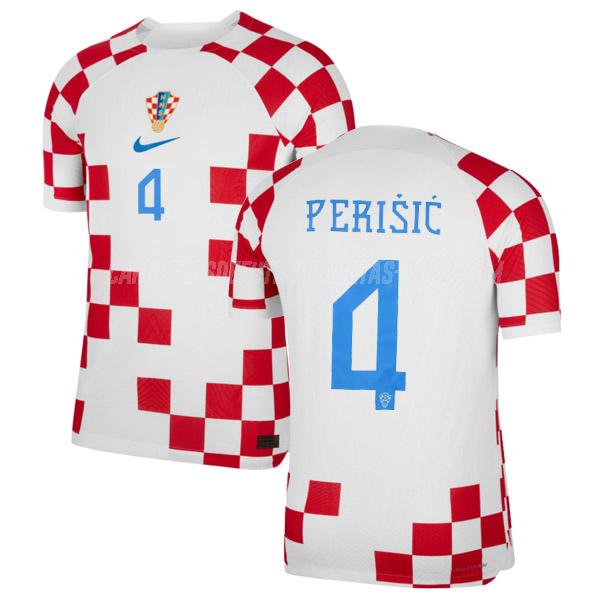 perisic camiseta 1ª equipación croacia copa mundial 2022