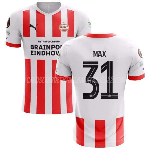 philipp max camiseta 1ª equipación eindhoven 2022-23