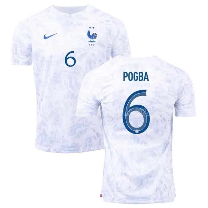 pogba camiseta 2ª equipación francia copa mundial 2022