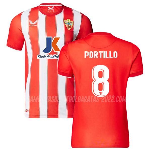 portillo camiseta 1ª equipación almeria 2022-23