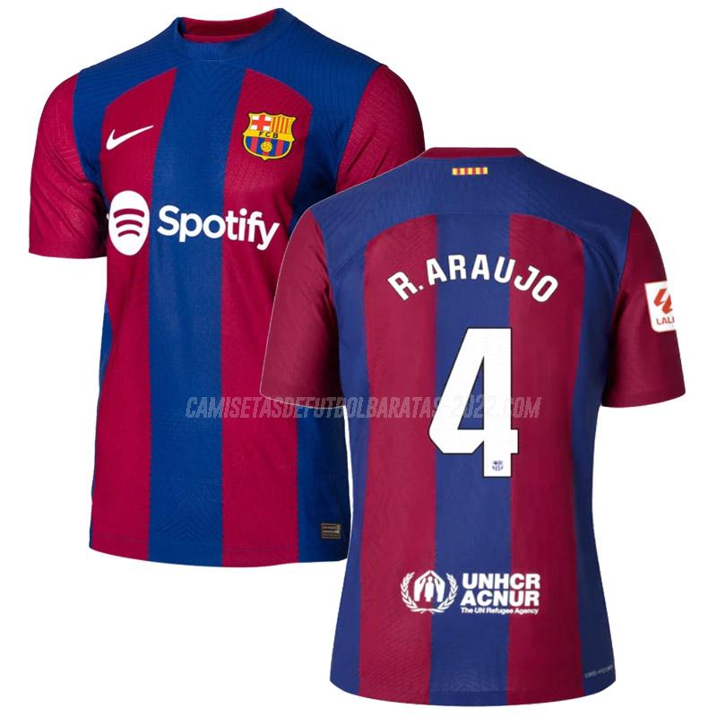 r. araujo camiseta de la 1ª equipación barcelona edición de jugador 2023-24