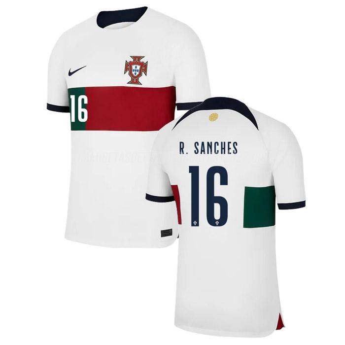 r. sanches camiseta 2ª equipación portugal copa mundial 2022