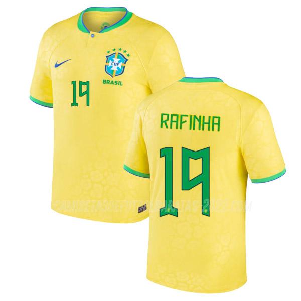 rafinha camiseta 1ª equipación brasil copa mundial 2022