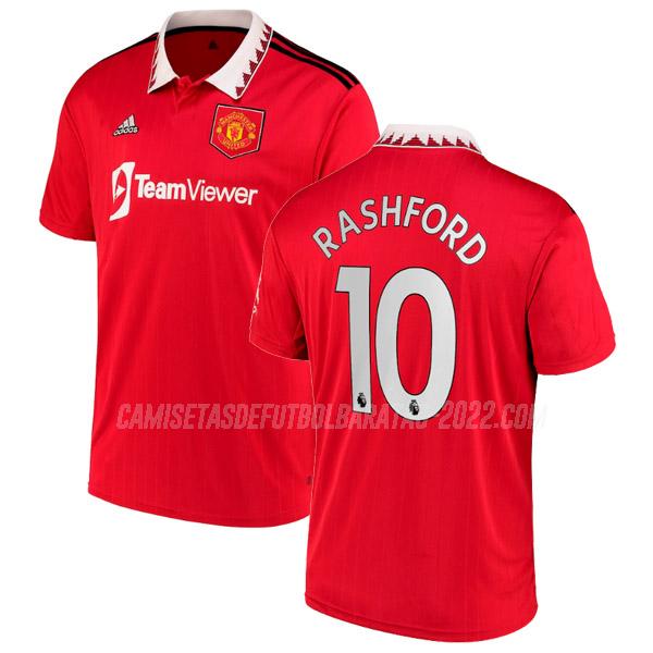 rashford camiseta 1ª equipación manchester united 2022-23