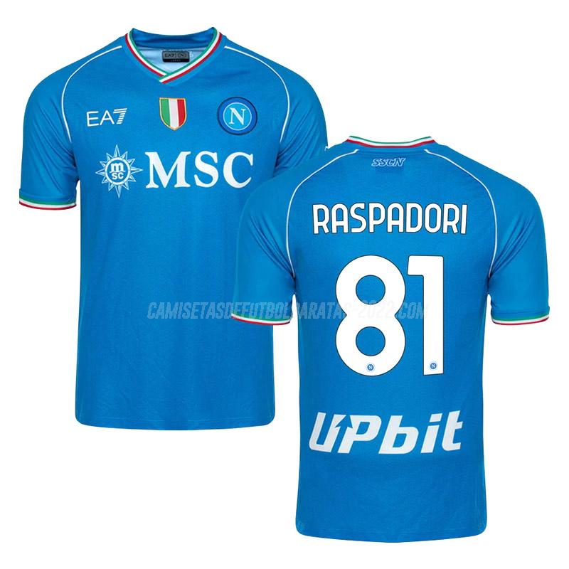 raspadori camiseta de la 1ª equipación napoli 2023-24