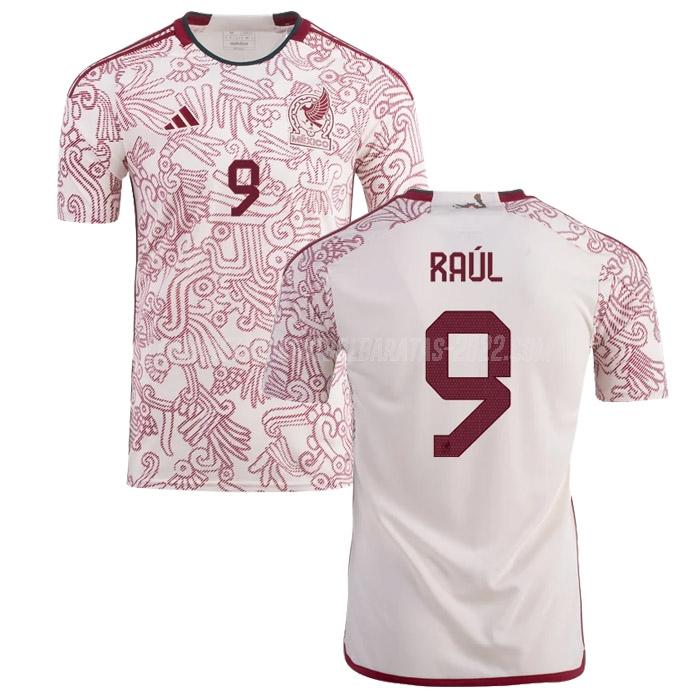 raul camiseta 2ª equipación méxico copa mundial 2022