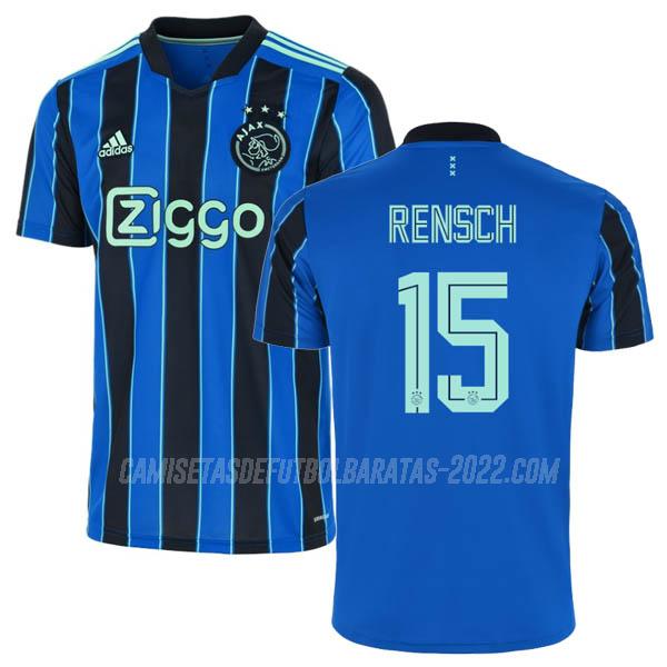 rensch camiseta de la 2ª equipación ajax 2021-22