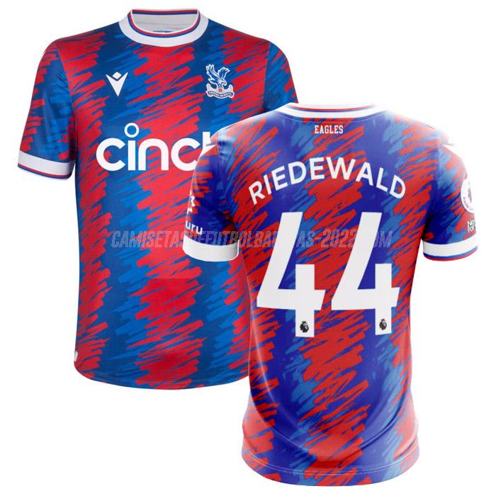 riedewald camiseta 1ª equipación crystal palace 2022-23