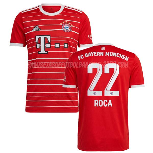 roca camiseta de la 1ª equipación bayern munich 2022-23