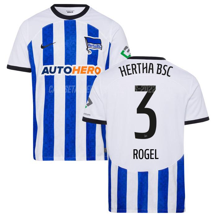 rogel camiseta 1ª equipación hertha berlin 2022-23