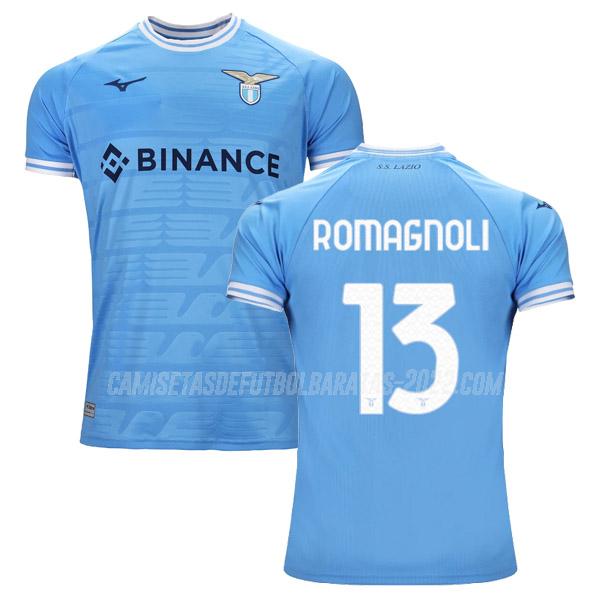 romagnoli camiseta 1ª equipación lazio 2022-23