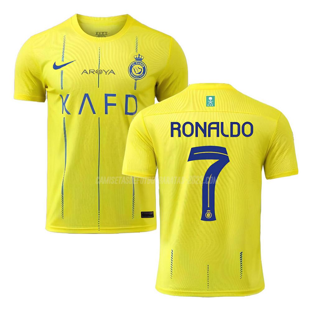 ronaldo camiseta de la 1ª equipación al-nassr 2023-24