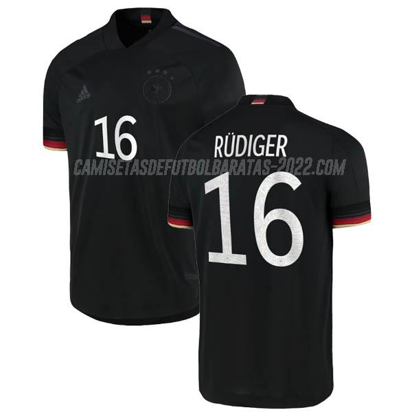 rudiger camiseta de la 2ª equipación alemania 2021-22