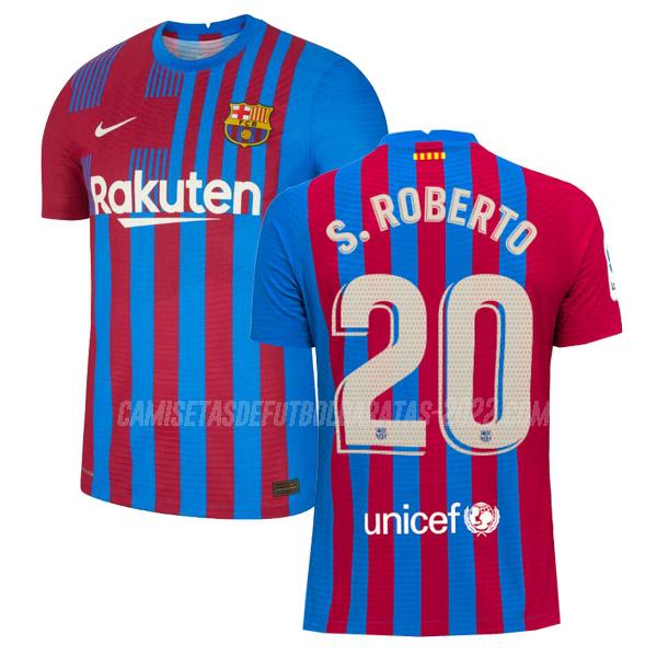 s. roberto camiseta 1ª equipación barcelona 2021-22