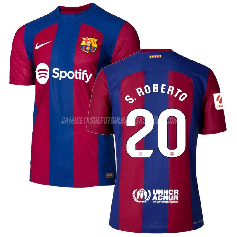 s. roberto camiseta de la 1ª equipación barcelona edición de jugador 2023-24