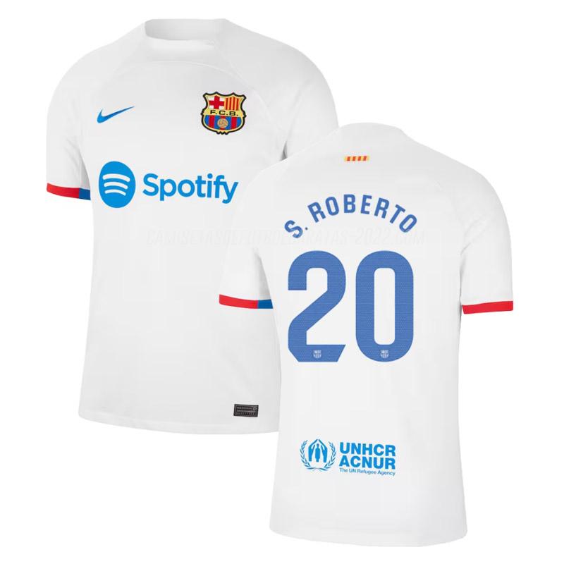 s. roberto camiseta de la 2ª equipación barcelona 2023-24