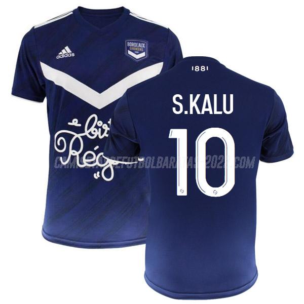 s.kalu camiseta de la 1ª equipación bordeaux 2020-21