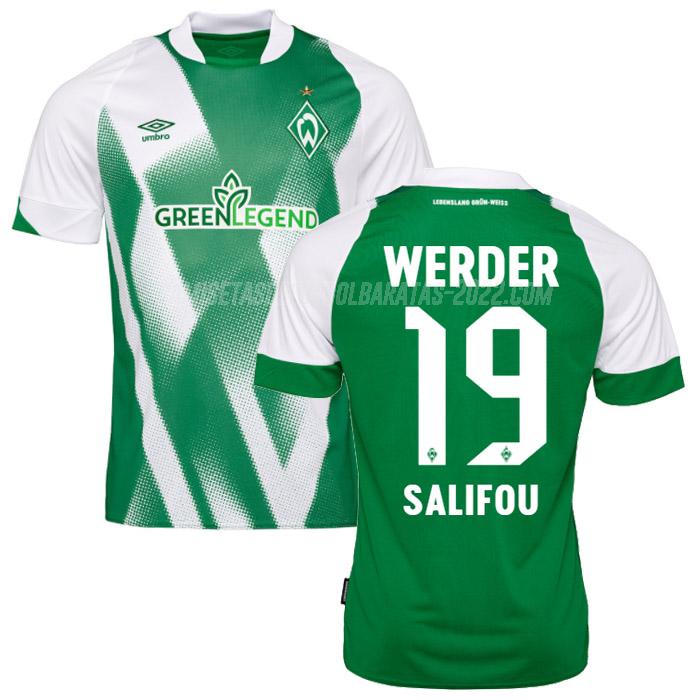 salifou camiseta 1ª equipación werder bremen 2022-23
