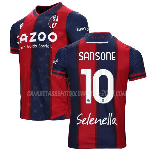 sansone camiseta 1ª equipación bologna 2022-23