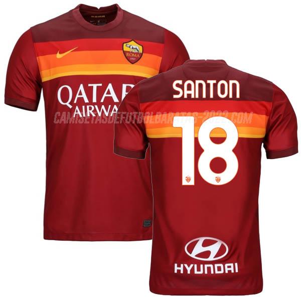santon camiseta de la 1ª equipación roma 2020-21