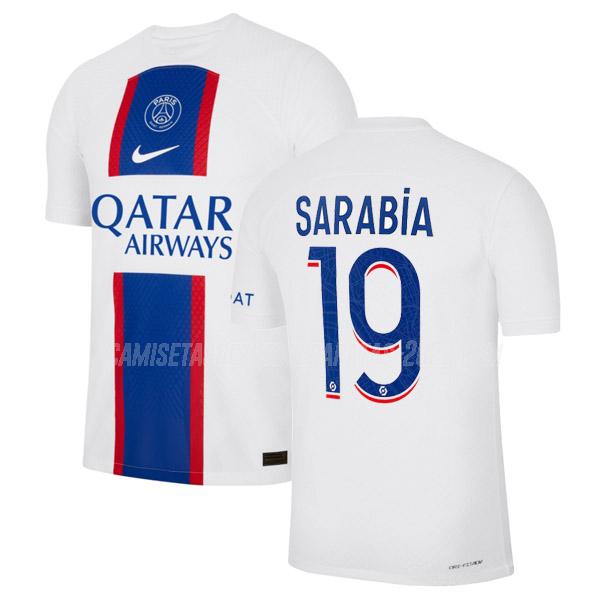 sarabia camiseta 3ª equipación paris saint-germain 2022-23