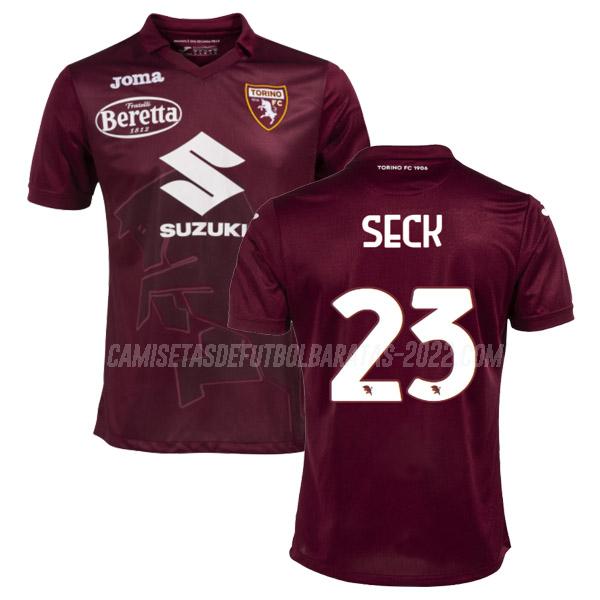 seck camiseta 1ª equipación torino 2022-23