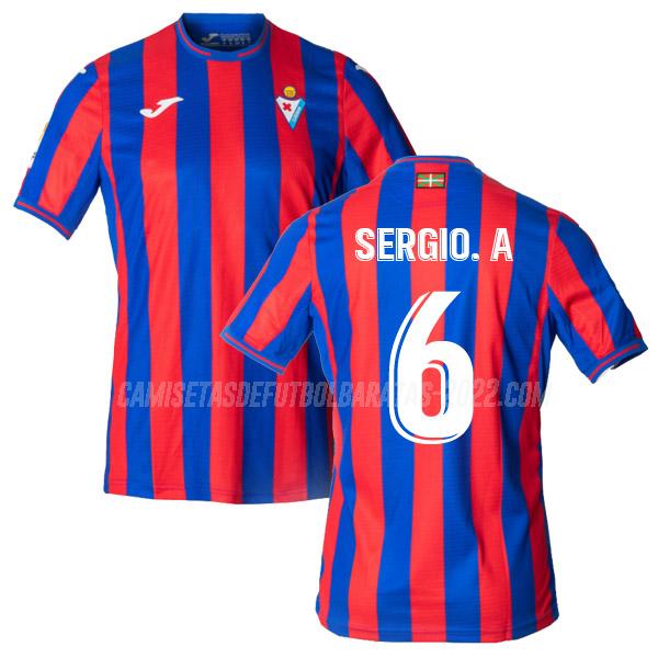 sergio. a camiseta de la 1ª equipación eibar 2021-22