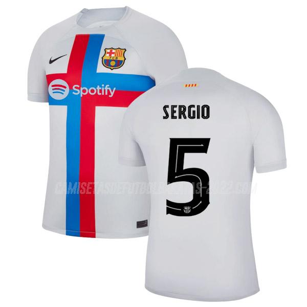 sergio camiseta 3ª equipación barcelona 2022-23