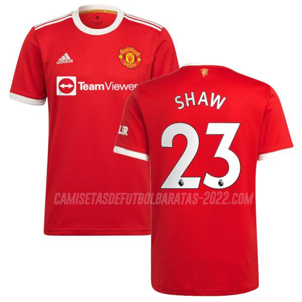 shaw camiseta de la 1ª equipación manchester united 2021-22